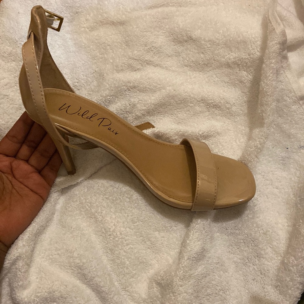Worn once heels